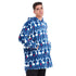 Snuggs Blanket Hoodie Dark blue Christmas